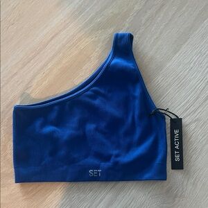 SET Active Vibrant Blue Top